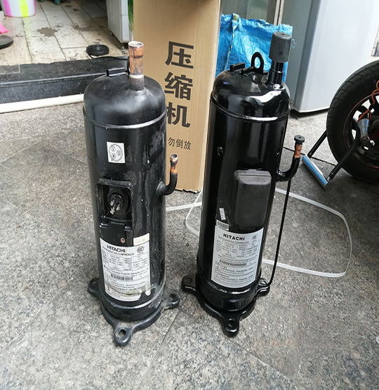 洛川中央空调压缩机的更换维修
